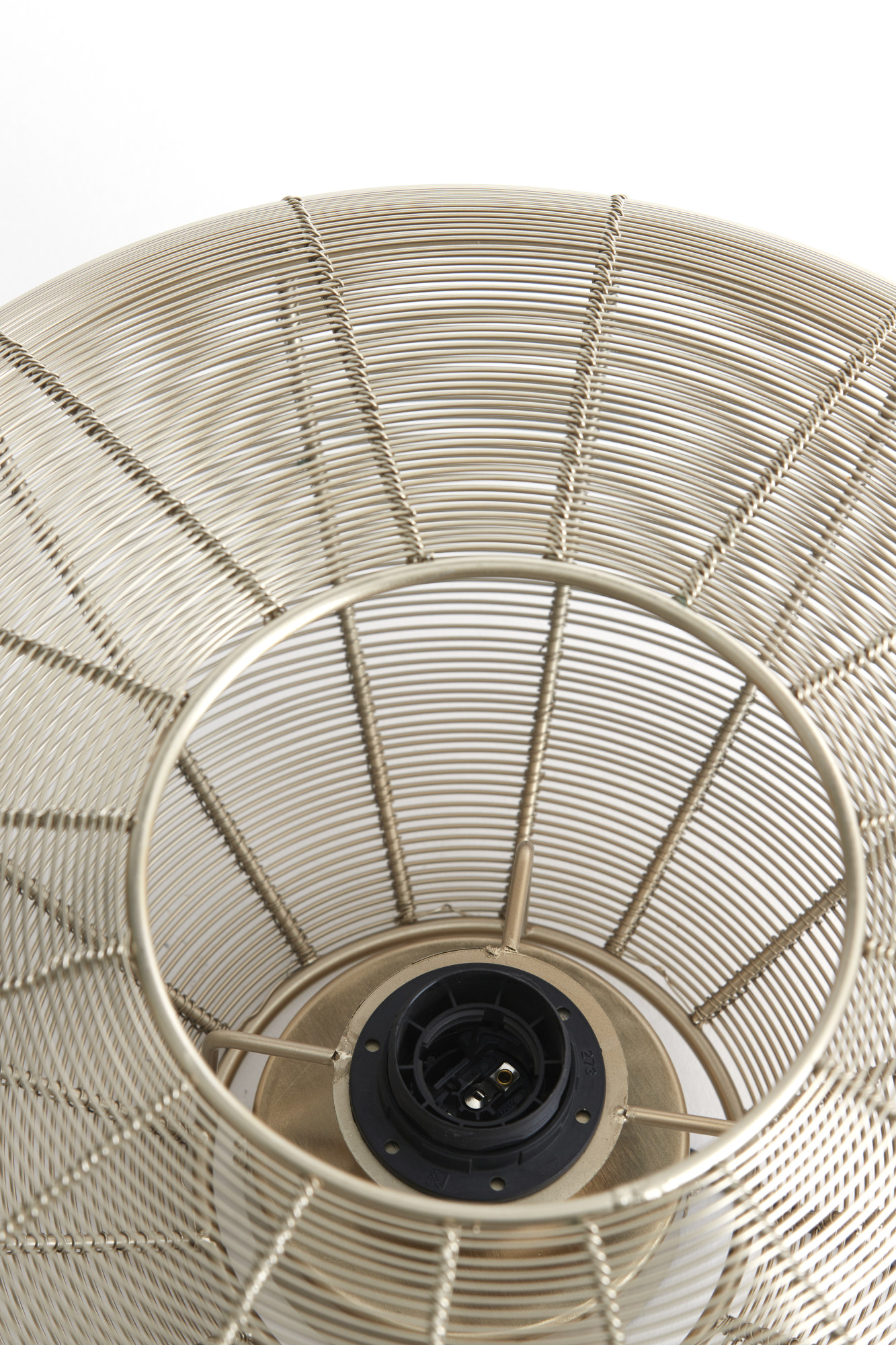 Suspension ronde en rotin naturel Light & Living Bahoto – Image 7