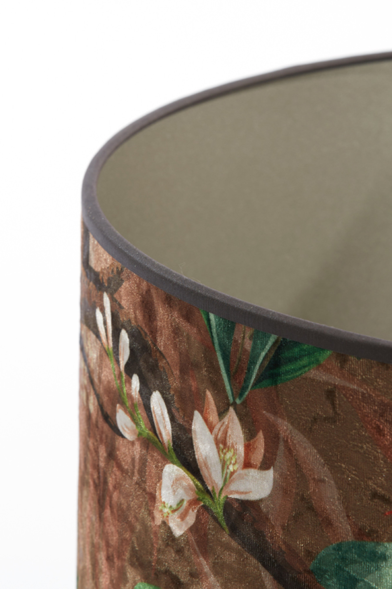 Abat-jour imprimé d'animaux avec des fleurs Light & Living Passaro – Image 6