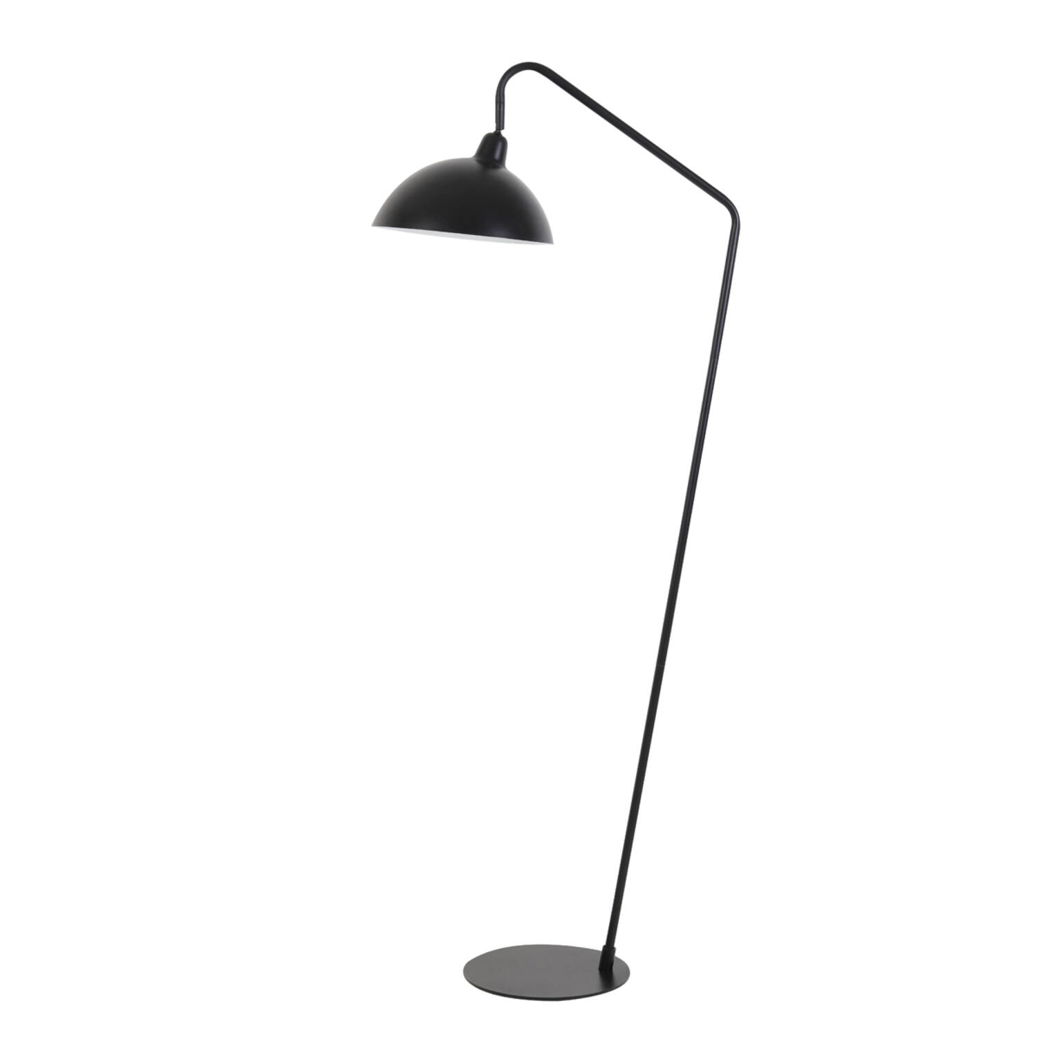 Lampe sur pied en métal noir Light & Living Orion