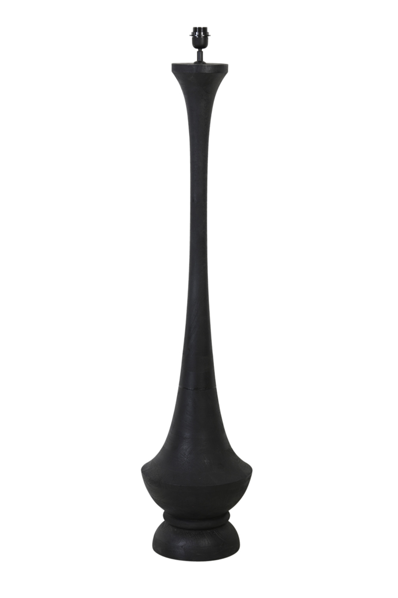 Piedestal de lampe de table noire élégant Light & Living Nicolo – Image 2