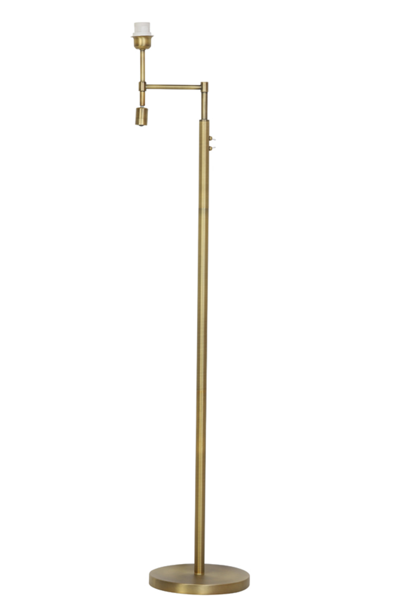 Lampadaire classique bronze avec liseuse Light & Living Montana – Image 4