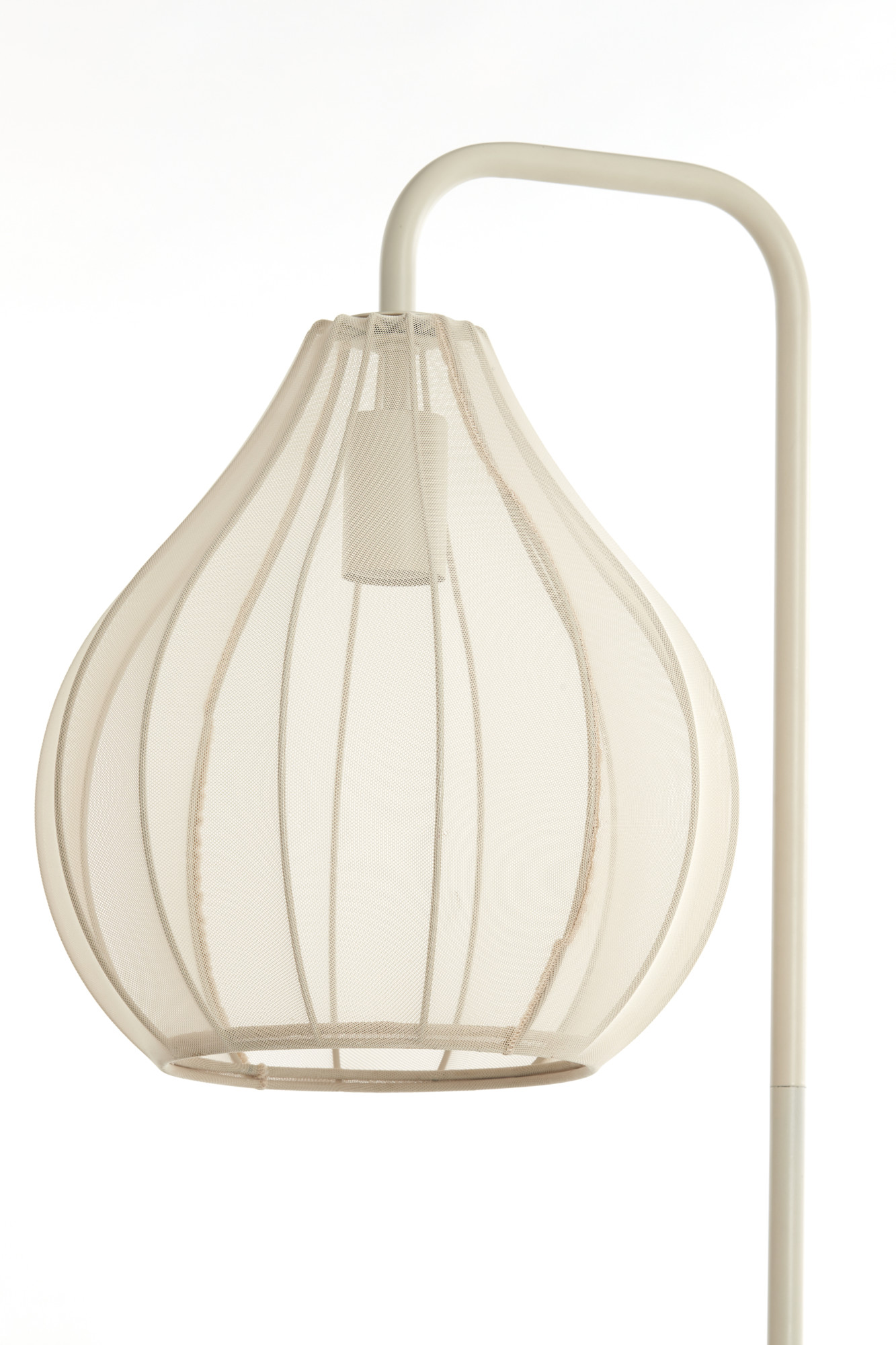 Lampadaire avec abat-jour beige Light & Living Elati – Image 3