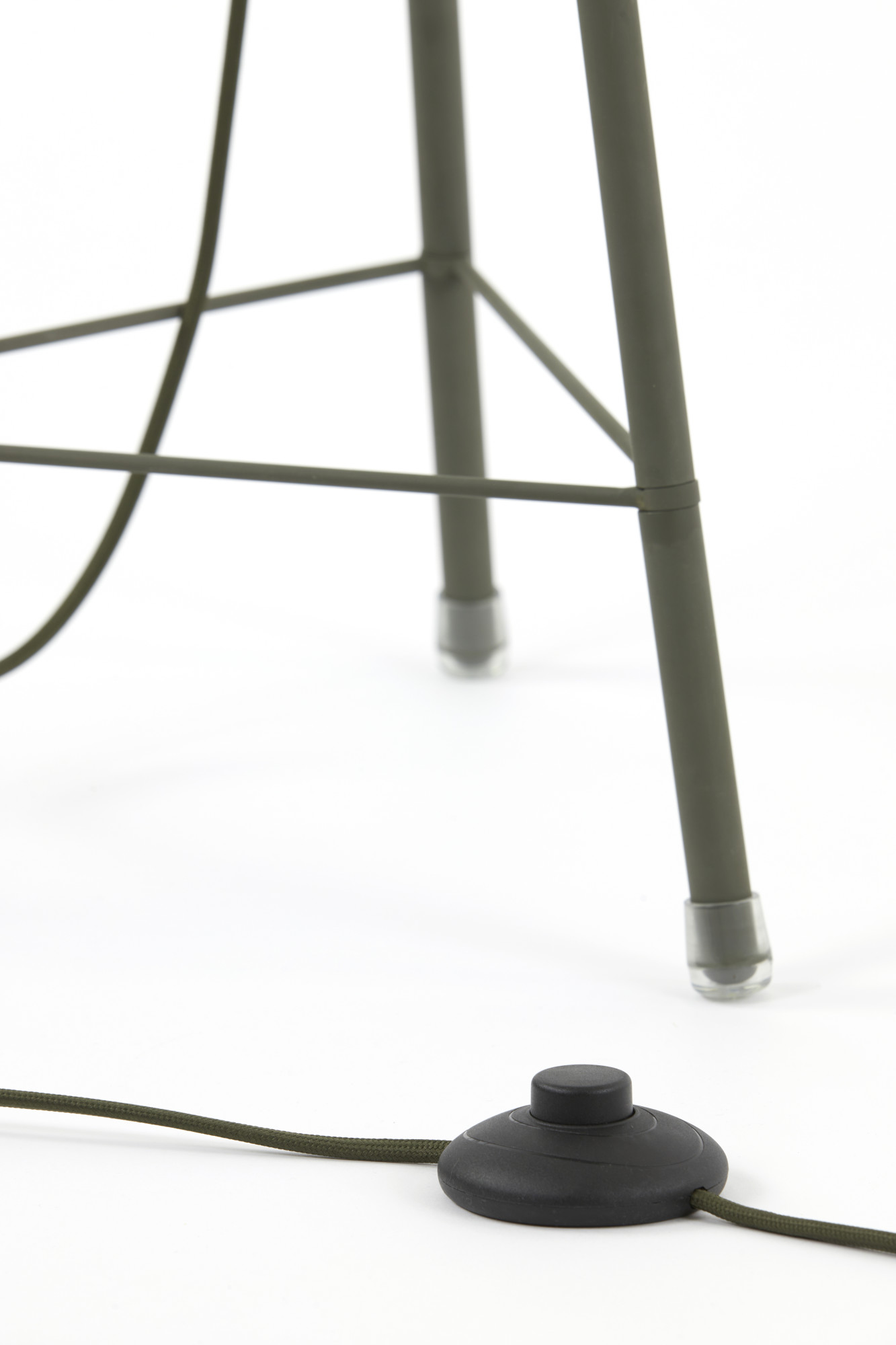 Lampadaire tissu noir Light & Living Plumeria – Image 9