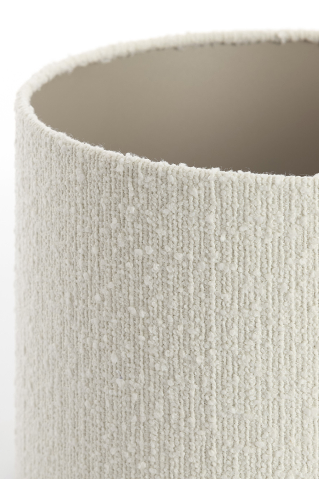 Abat-jour en lin couleur crème Light & Living Bolero – Image 8