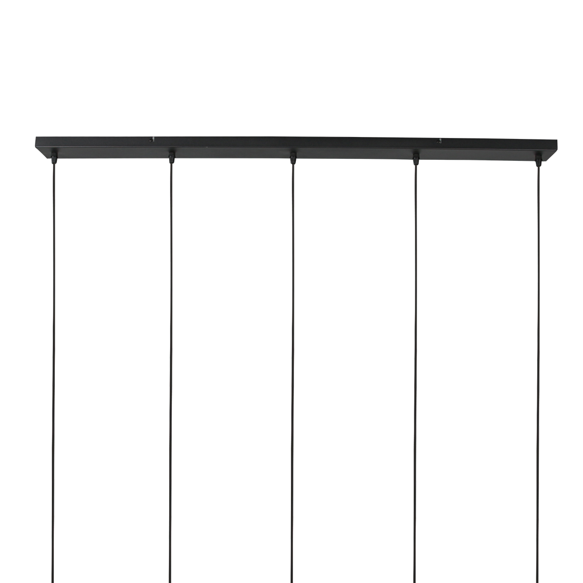 Suspension noire allongée avec 5 câbles réglables Mexlite HaloSwap – Image 7