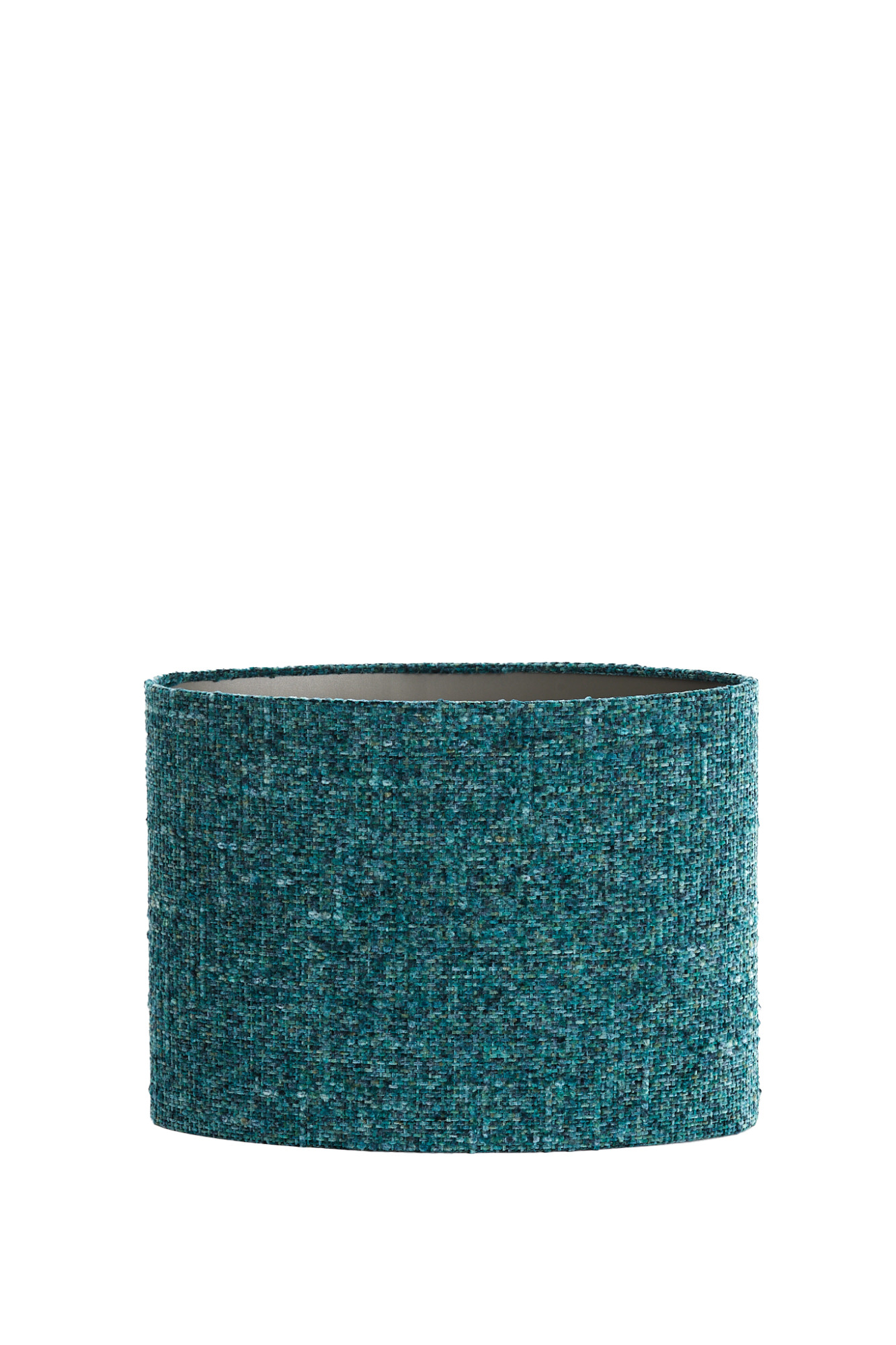 Abat-jour cylindrique en tissu turquoise Light & Living Osire – Image 2