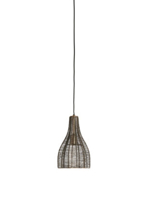 Alternative view of Suspension design en cage métallique Light & Living Mariama