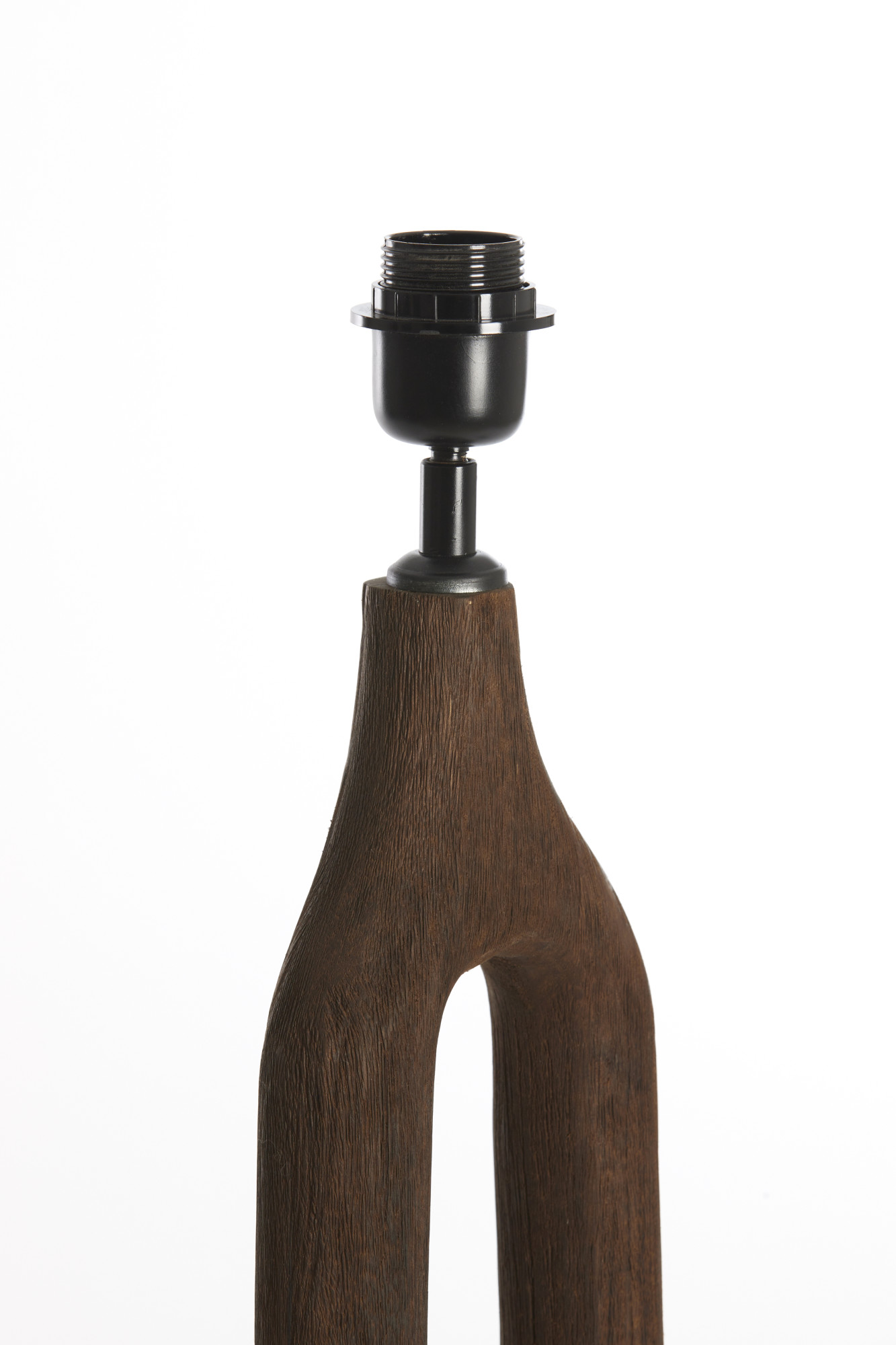 Socle de lampe en bois moderne au design élégant Light & Living Xitta – Image 4