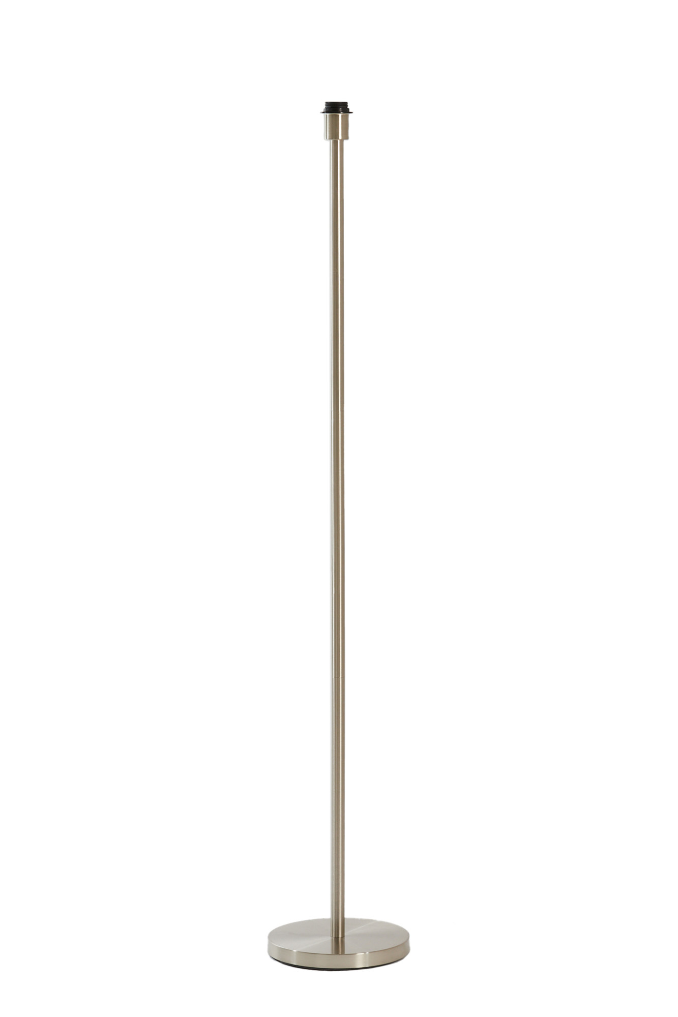 Pied de lampe en métal couleur argent Light & Living Washington – Image 2