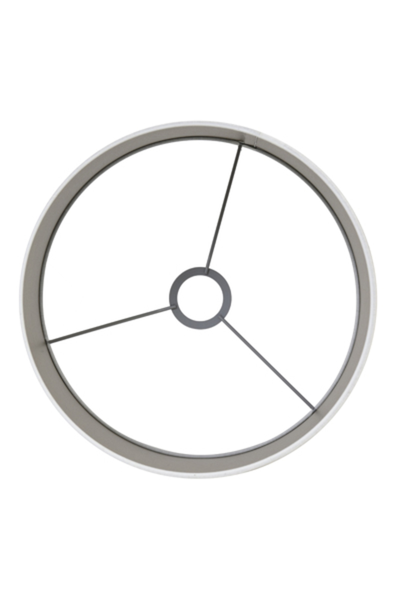 Abat-jour en tissu blanc en forme cylindrique Light & Living Saverna – Image 5