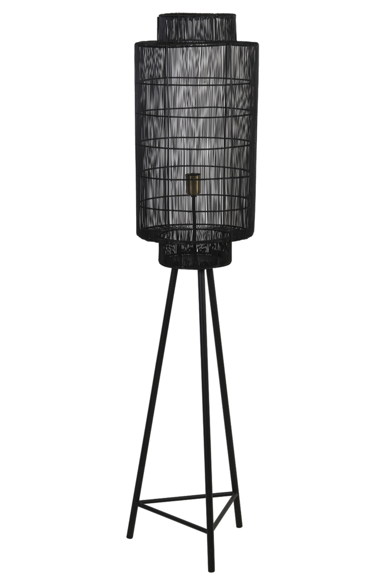 Lampadaire noir sur pied Light & Living Gruaro – Image 3