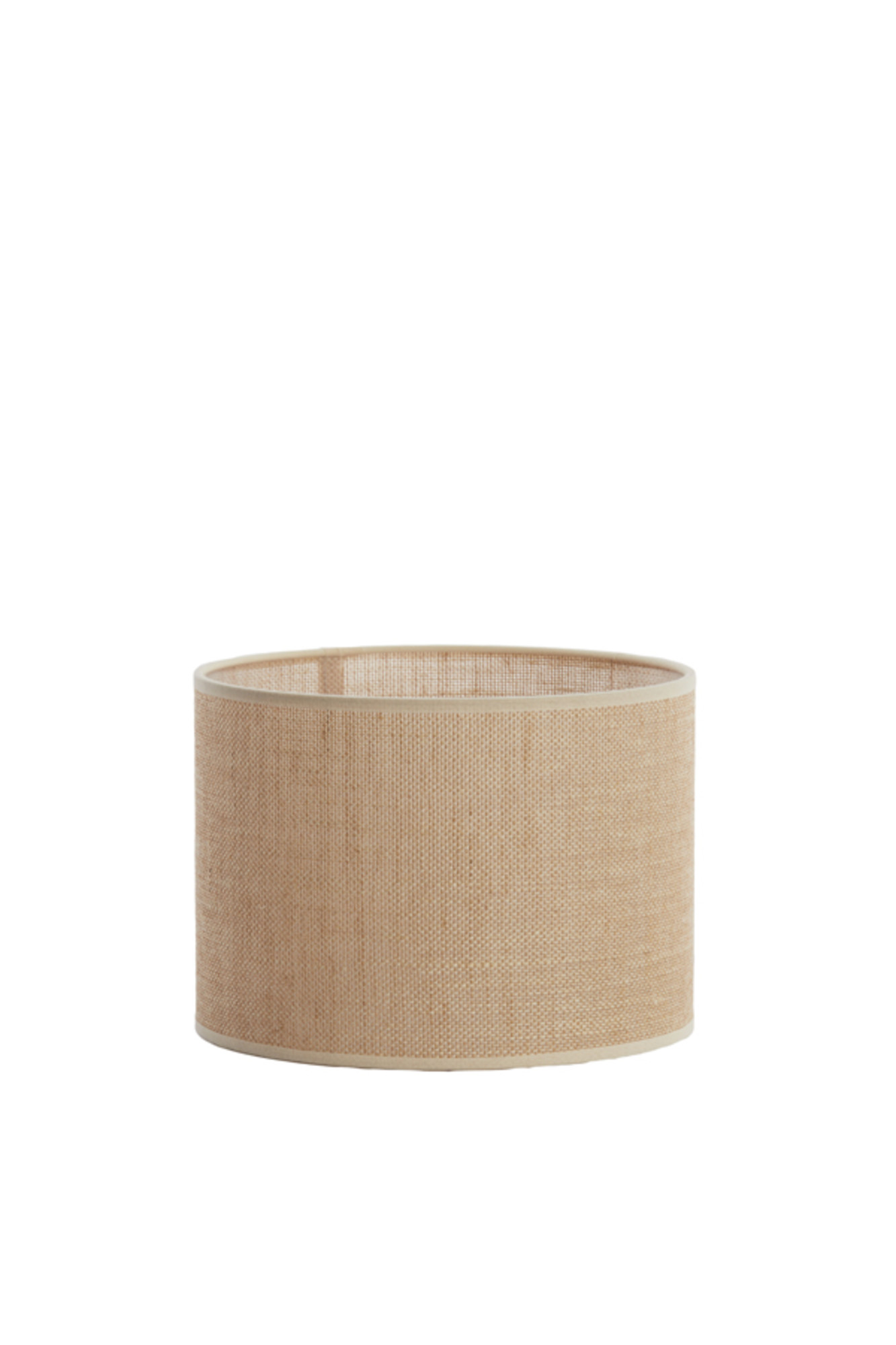 Abat-jour cylindrique beige pour éclairage d'ambiance Light & Living Sendai – Image 2