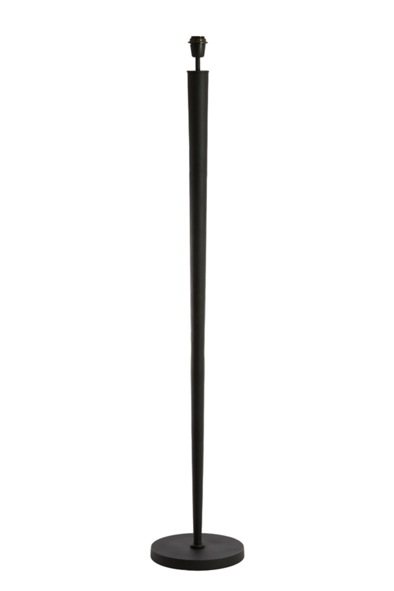 Piedestal de lampe noire design élancé Light & Living Vixen – Image 2