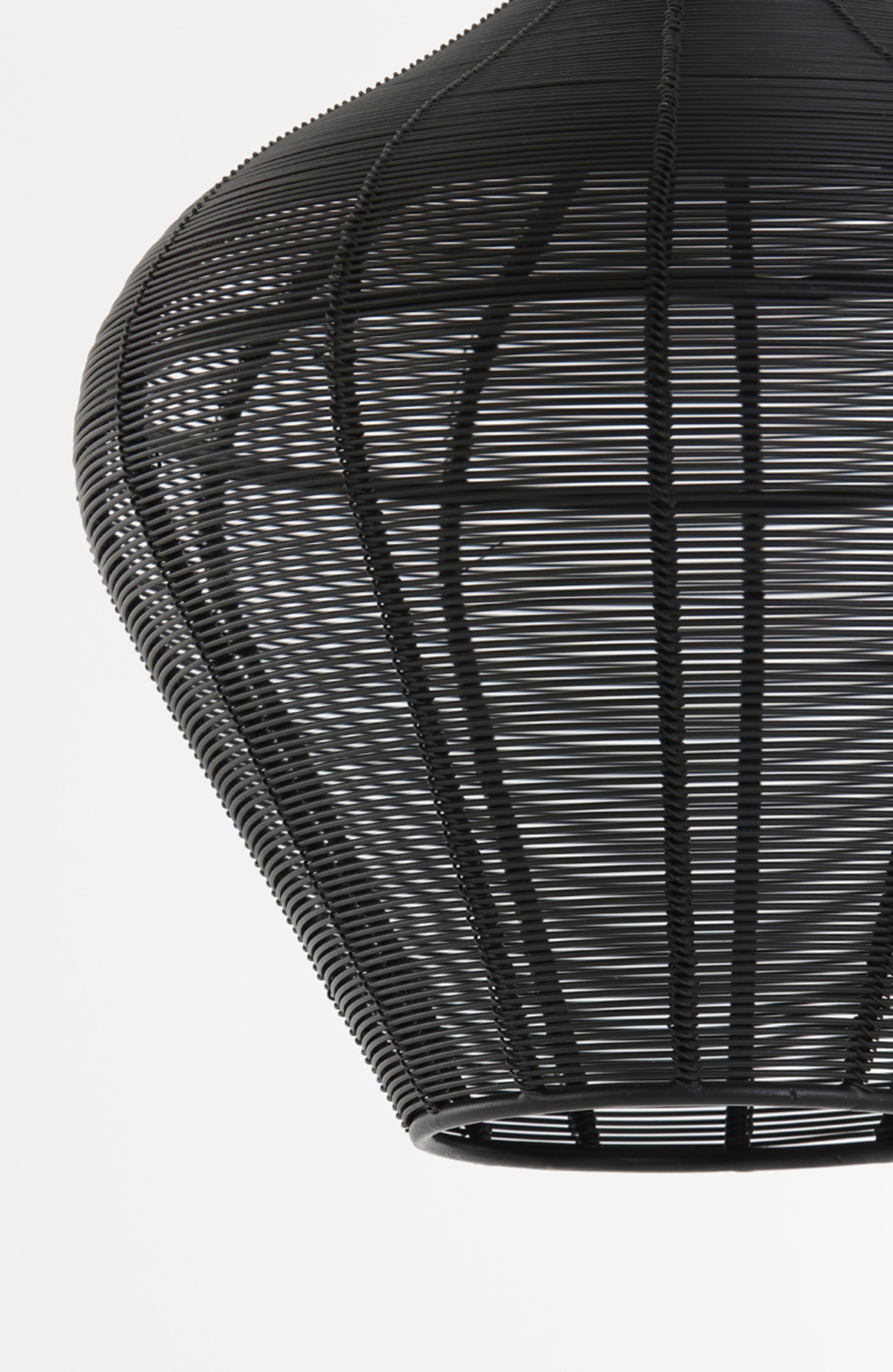 Suspension contemporaine noire en fil Light & Living Alvaro – Image 6