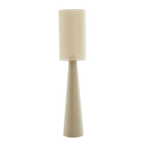 Lampadaire chaleureux avec abat-jour beige Light & Living Micky