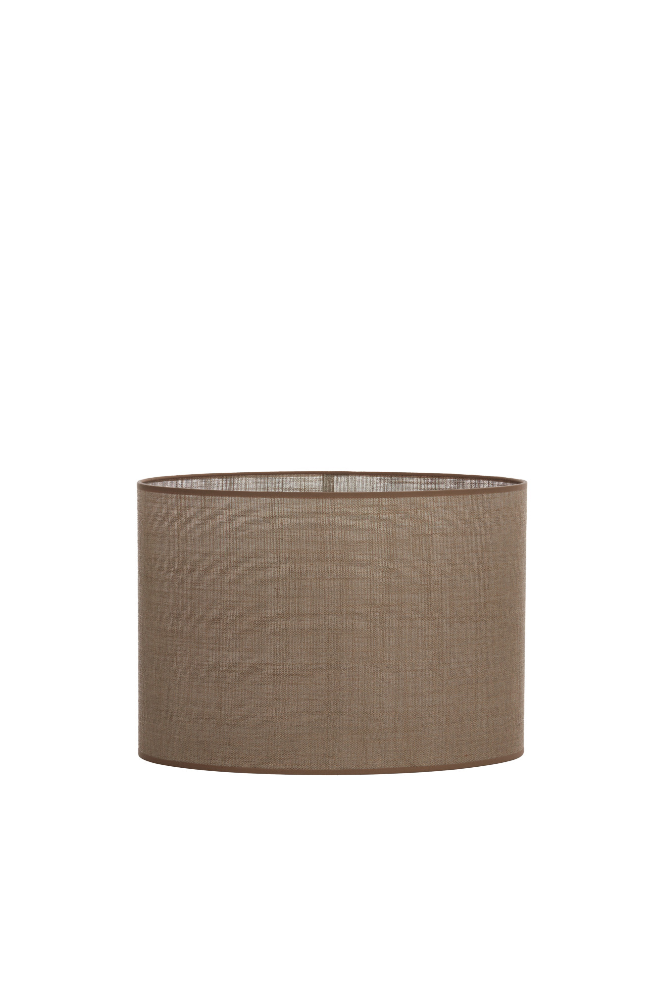 Abat-jour cylindrique brun en couleur Light & Living Caden – Image 2