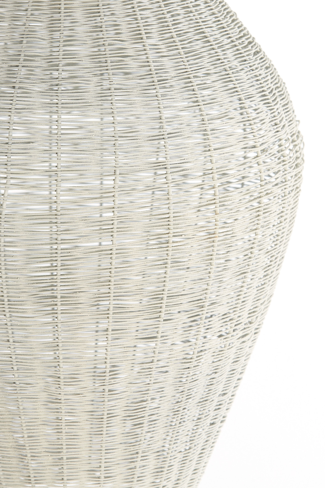 Suspension en rotin blanc cassé Light & Living Arriate – Image 4