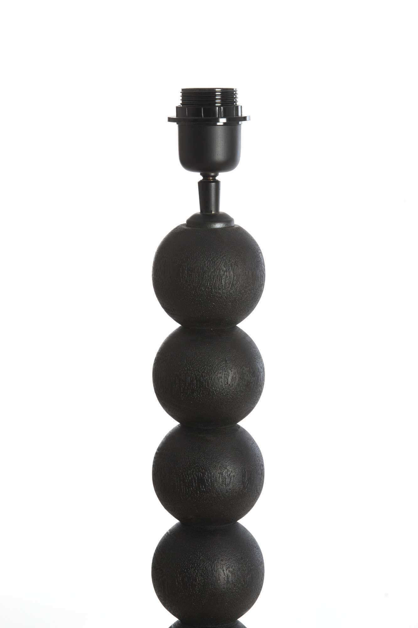 Socle de lampe noir en forme de boule Light & Living Veglio – Image 4