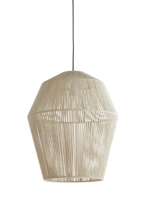 Alternative view of Suspension en corde style naturel Light & Living Deya