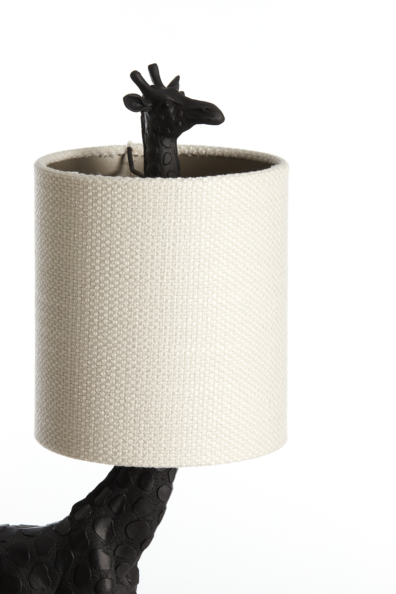 Lampe girafe avec abat-jour blanc Light & Living Giraffe – Image 4