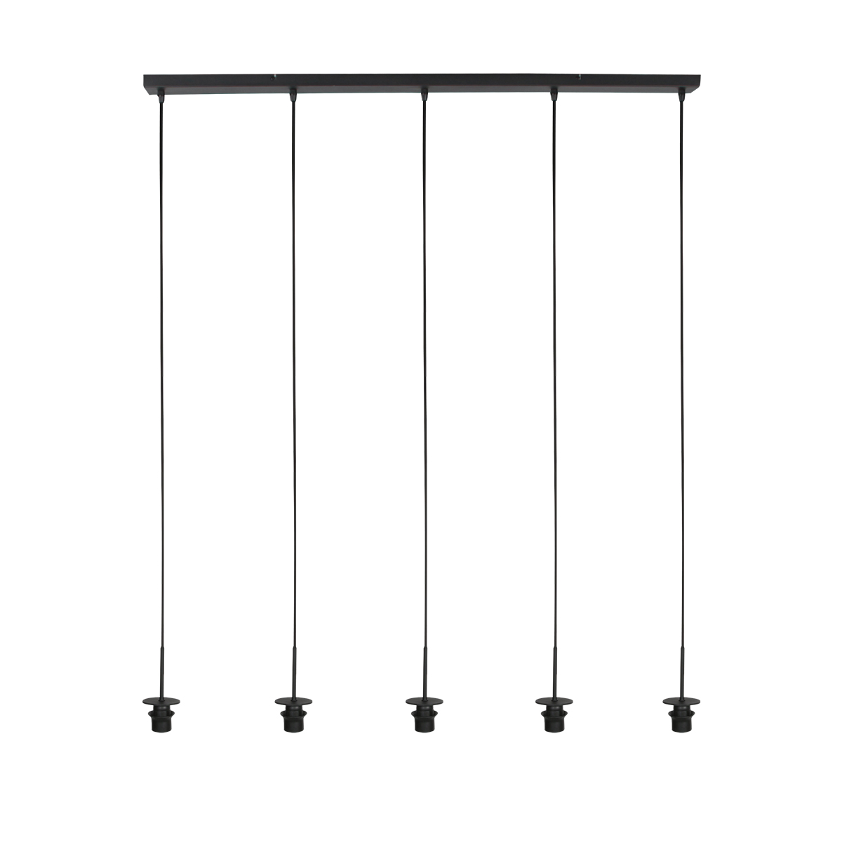 Suspension noire allongée avec 5 câbles réglables Mexlite HaloSwap – Image 6