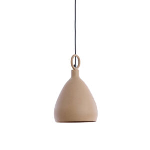 Suspension élégante en céramique beige Light & Living Risari