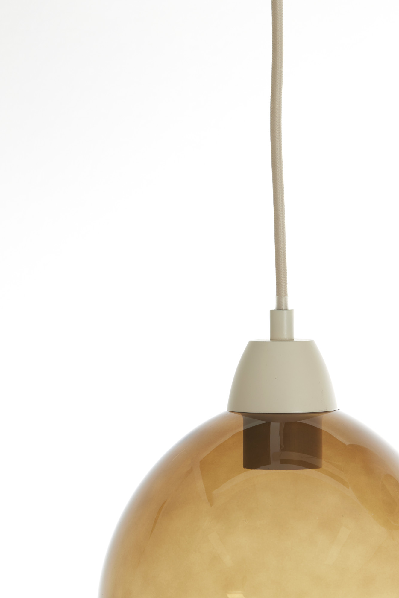 Suspension en métal doré avec verre Light & Living Bisho – Image 6