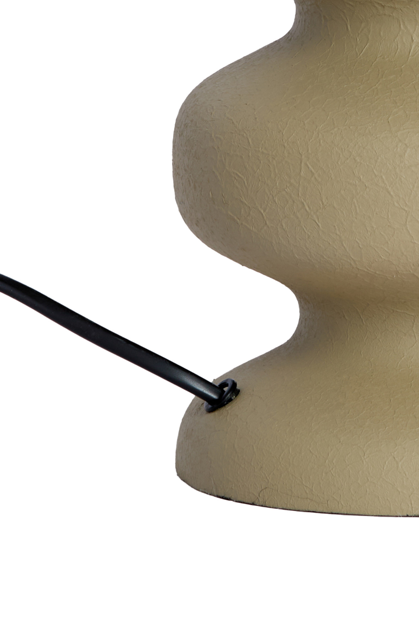 Pied de lampe en céramique beige Light & Living Soroca – Image 4