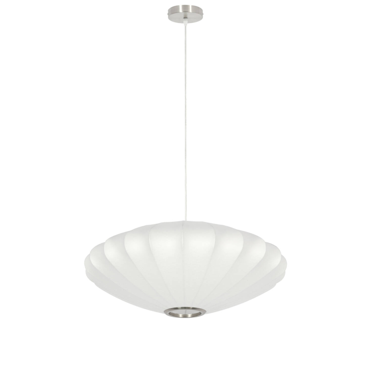Suspension blanche en forme de coquillage Light & Living Fay