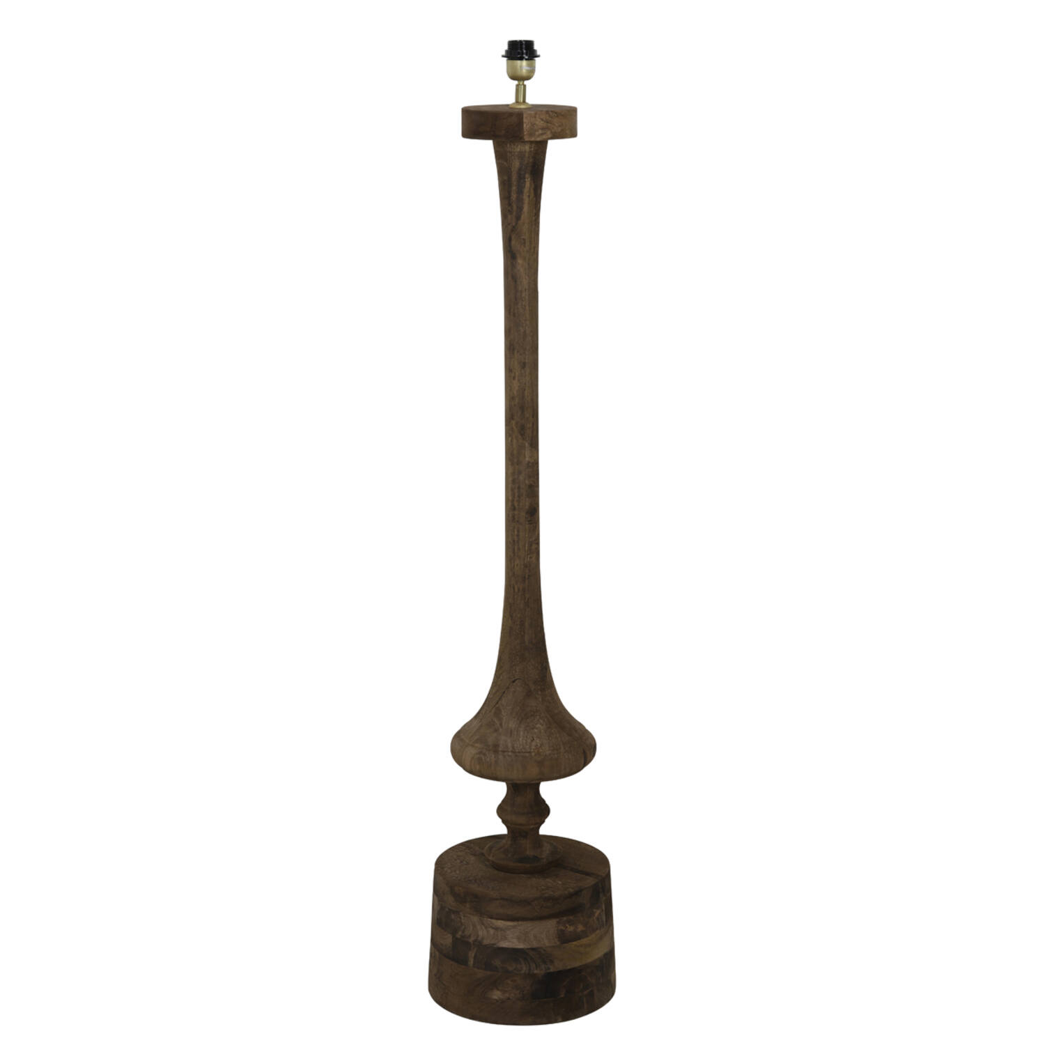 Piedestal de lampe classique en bois Light & Living Ronin