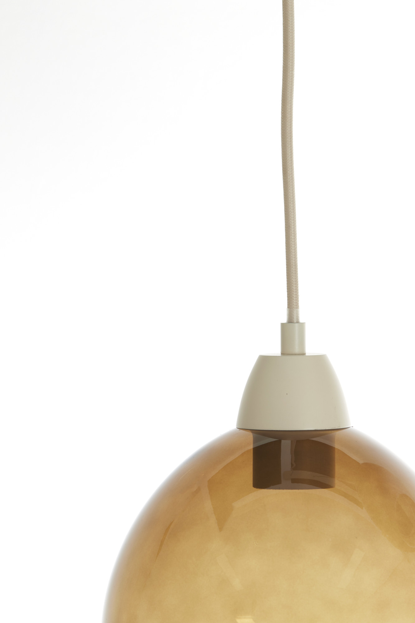 Suspension dorée avec dômes en verre Light & Living Bisho – Image 7