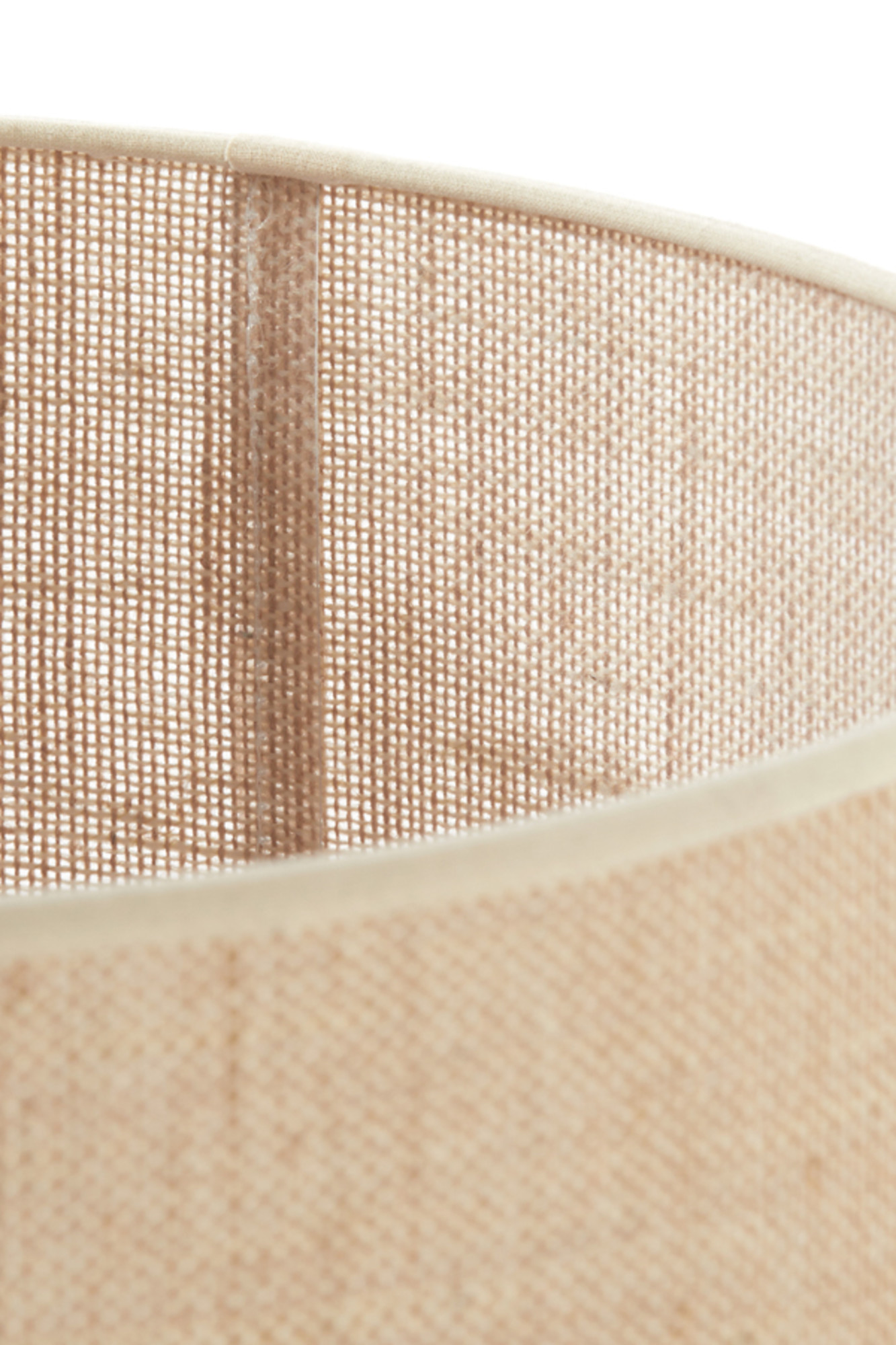 Abat-jour cylindrique beige pour éclairage d'ambiance Light & Living Sendai – Image 6