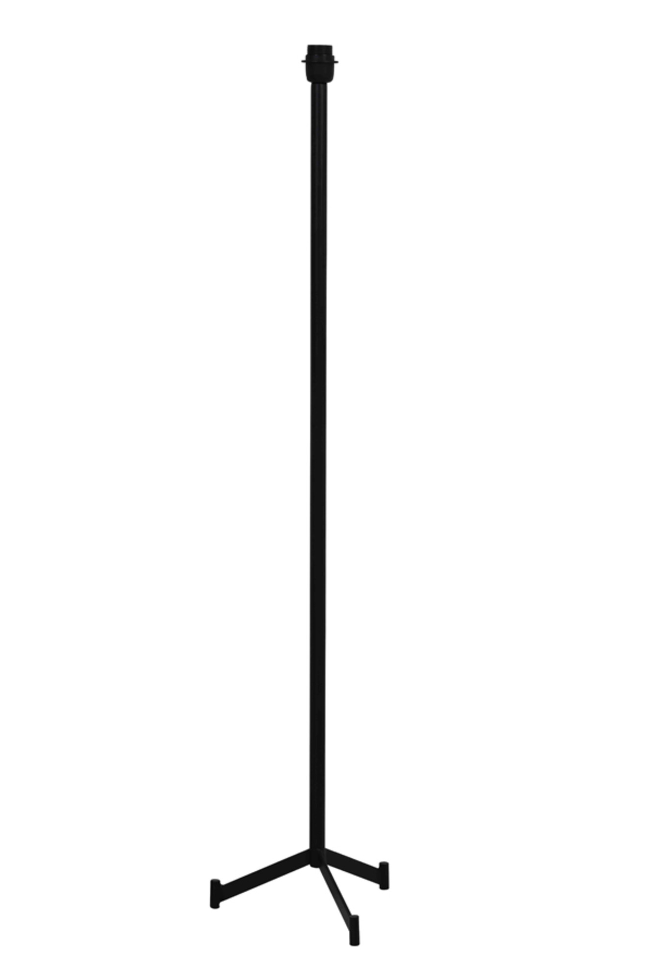 Lampadaire noir minimaliste Light & Living Dennis – Image 2