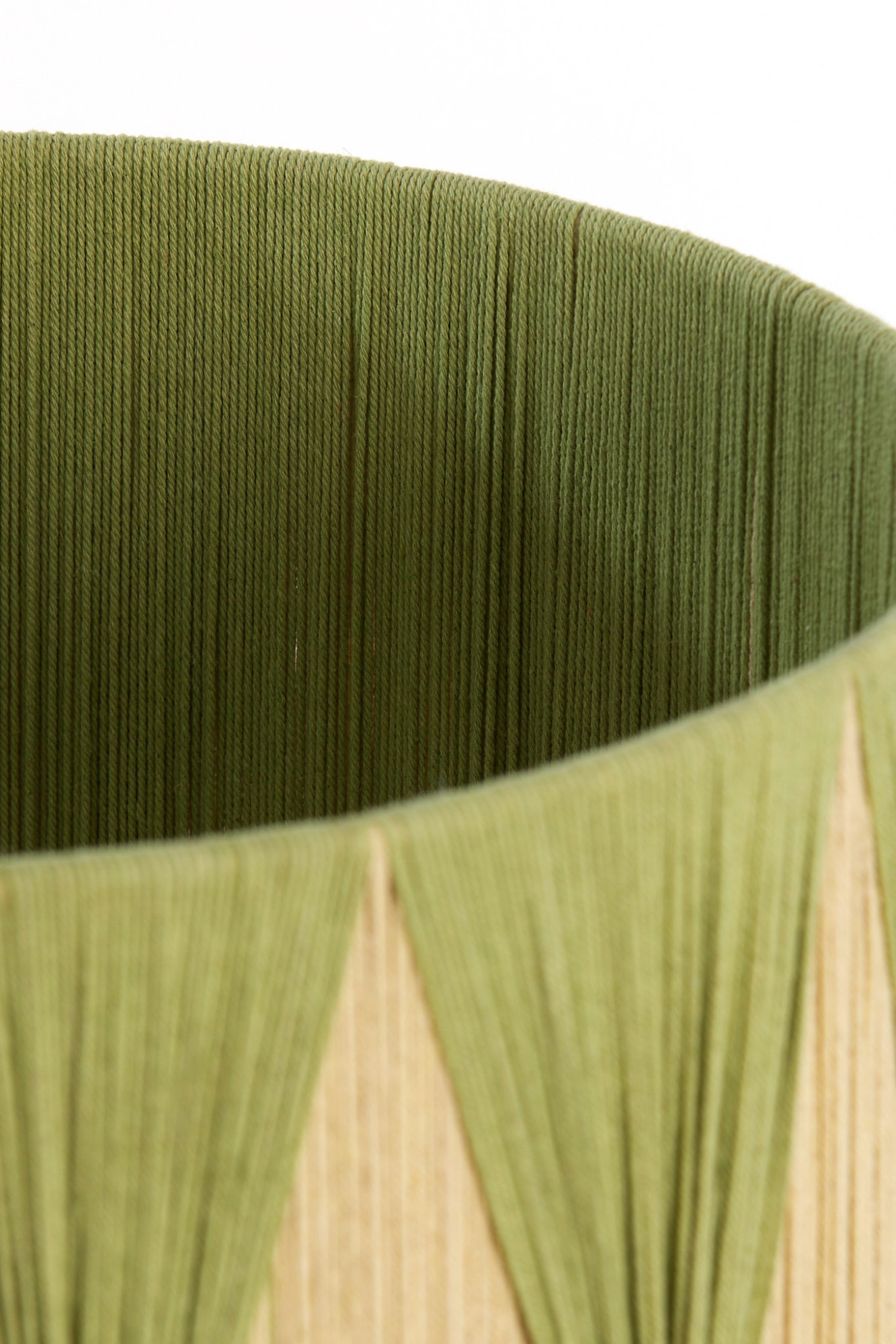 Abat-jour vert motif tressé Light & Living Hannah – Image 5