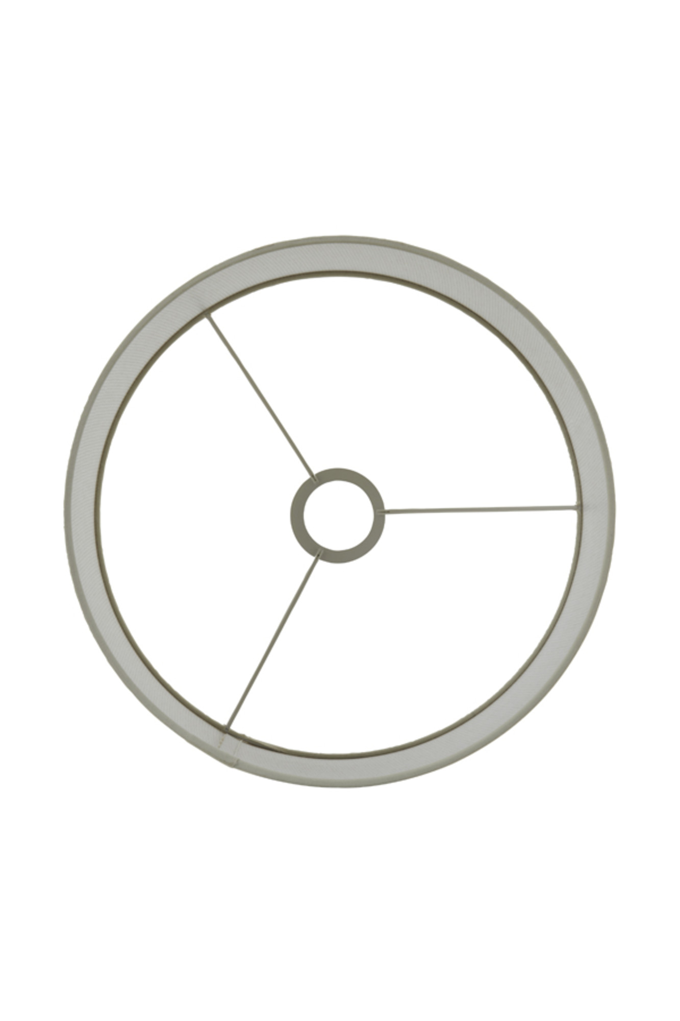 Abat-jour cylindrique de couleur beige Light & Living Breska – Image 6