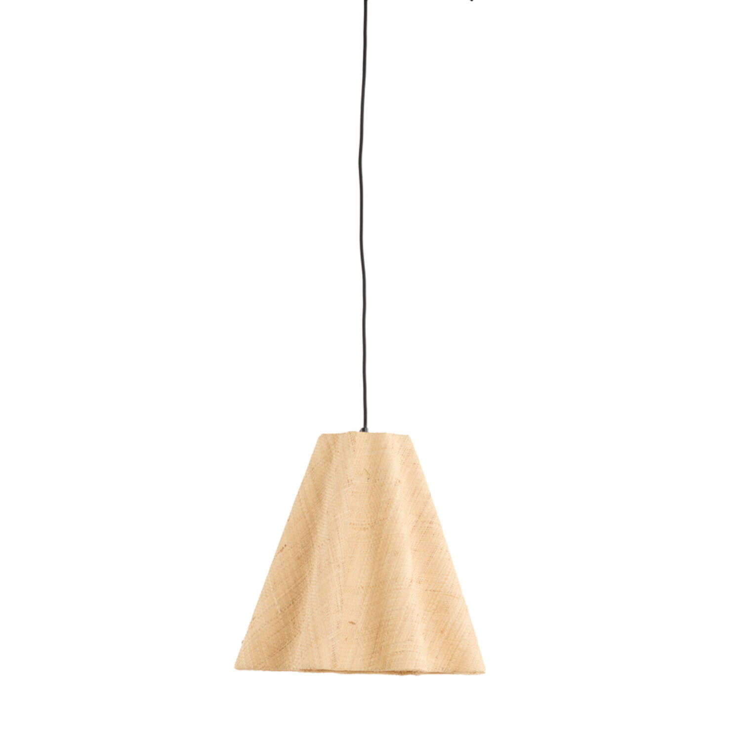 Suspension en osier forme conique Light & Living Bezaha