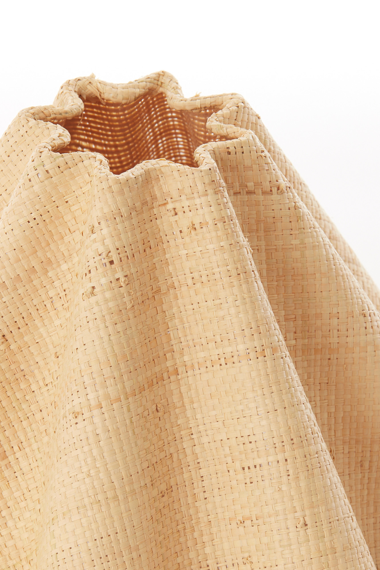 Écran de lampe en rotin dans des teintes naturelles Light & Living Bezaha – Image 5