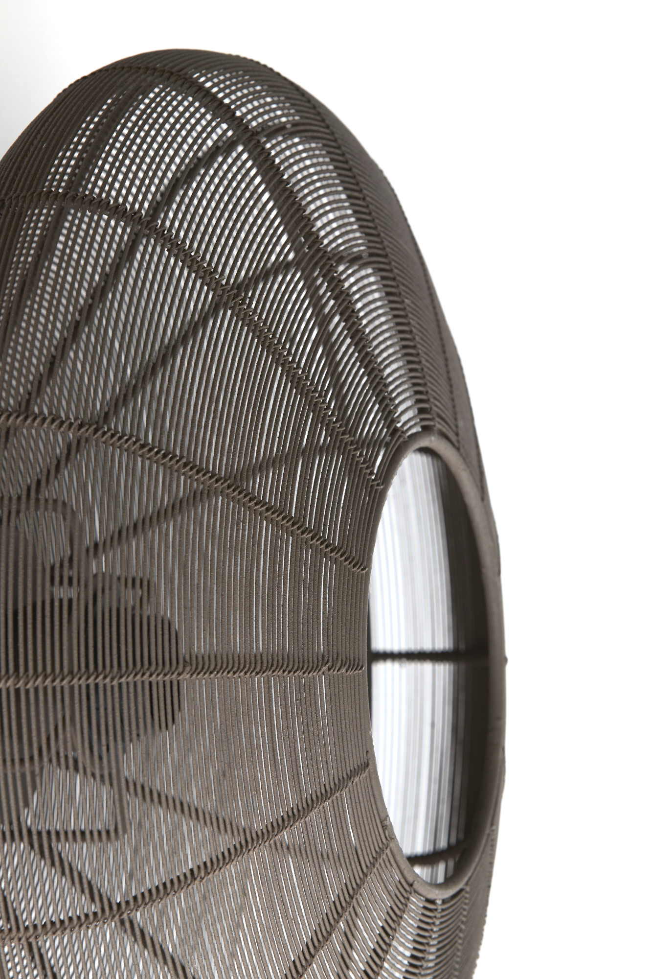 Suspension ronde en rotin couleur naturelle Light & Living Bahoto – Image 4