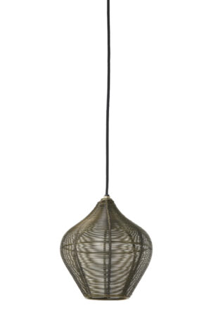 Alternative view of Suspension en rotin naturel Light & Living Alvaro