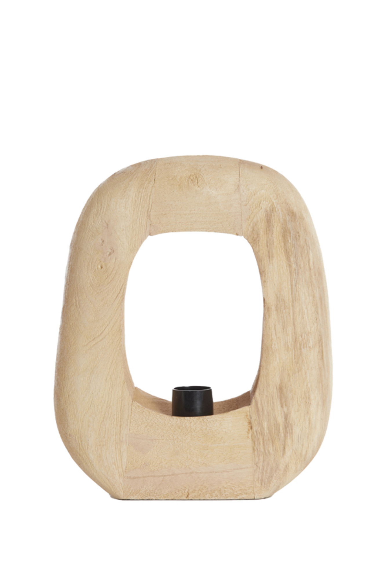 Socle de lampe en bois ovale Light & Living Kelafo – Image 2