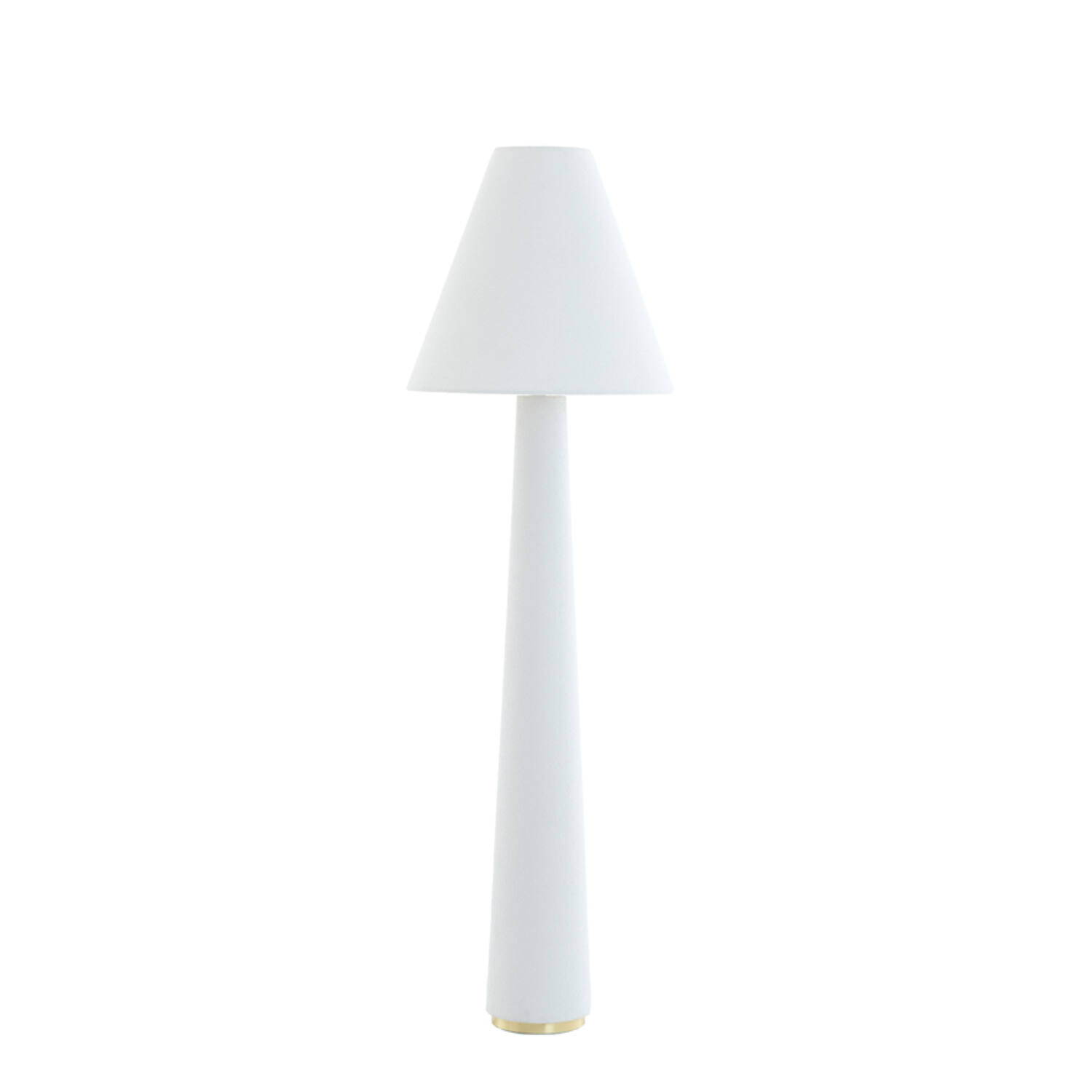 Lampadaire blanc conique style scandinave Light & Living Devia