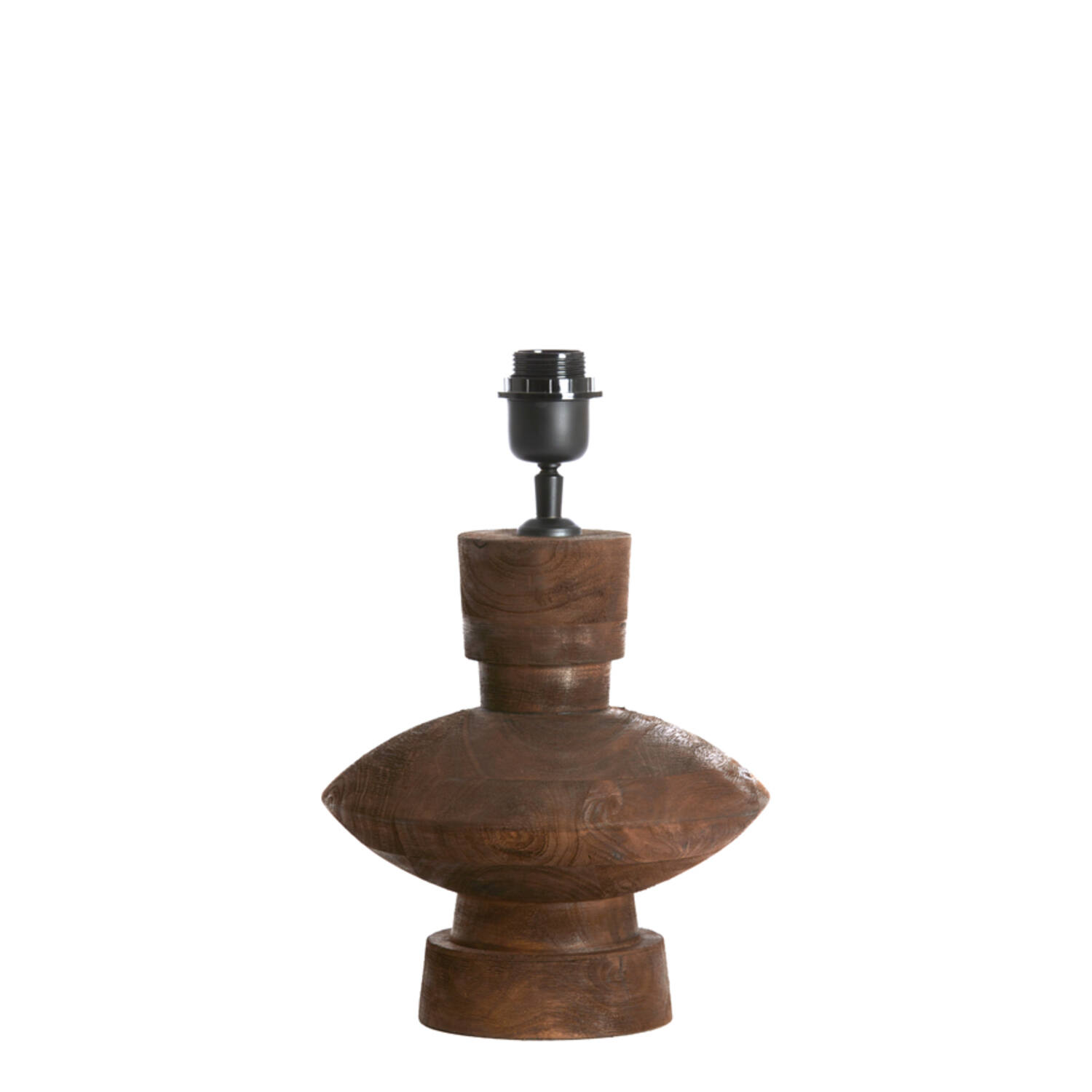Piedestal de lampe en bois design Light & Living Fiera
