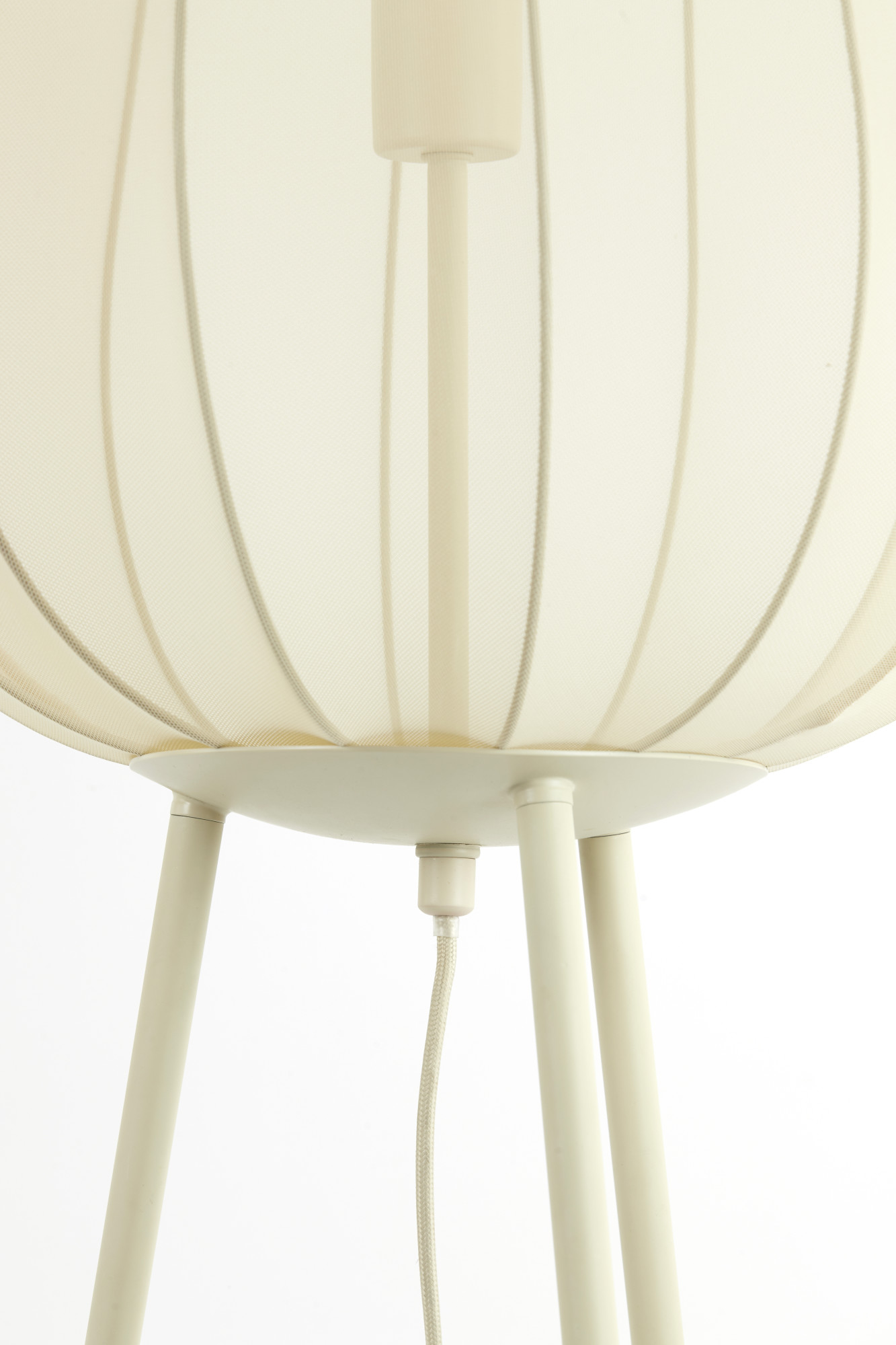 Lampadaire beige sur trépied Light & Living Plumeria – Image 6