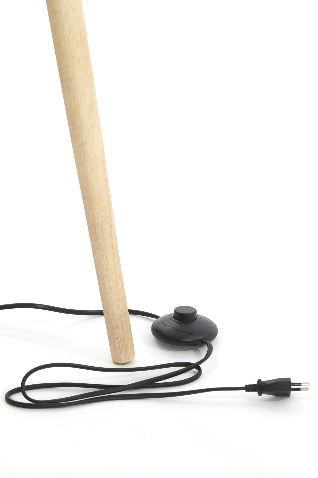 Socle de lampe en bois à trois pieds Light & Living Ilias – Image 3