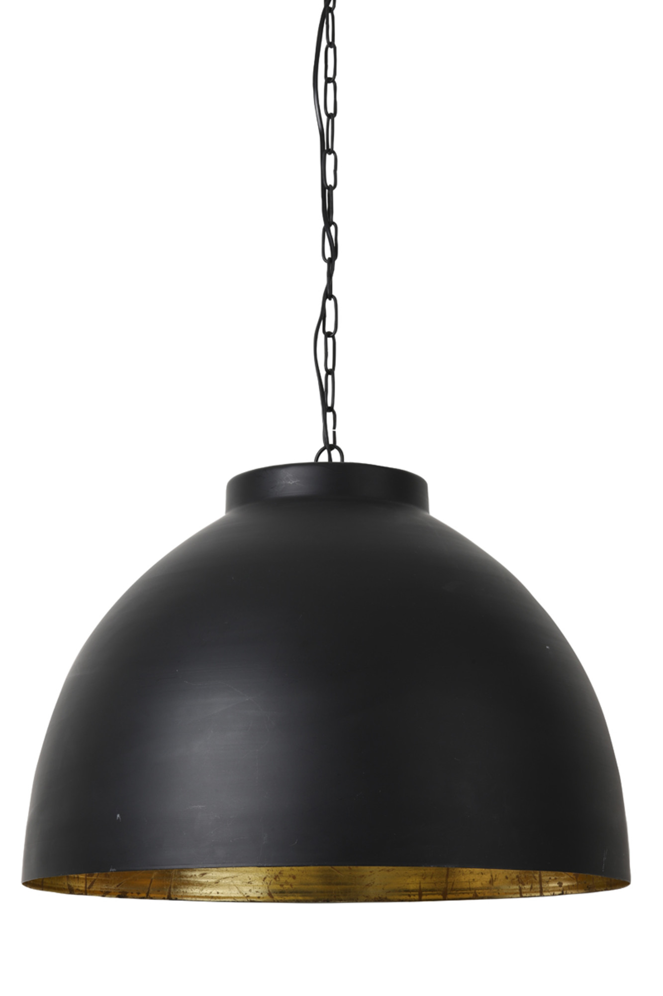 Suspension noire avec abat-jour industriel Light & Living Kylie – Image 2