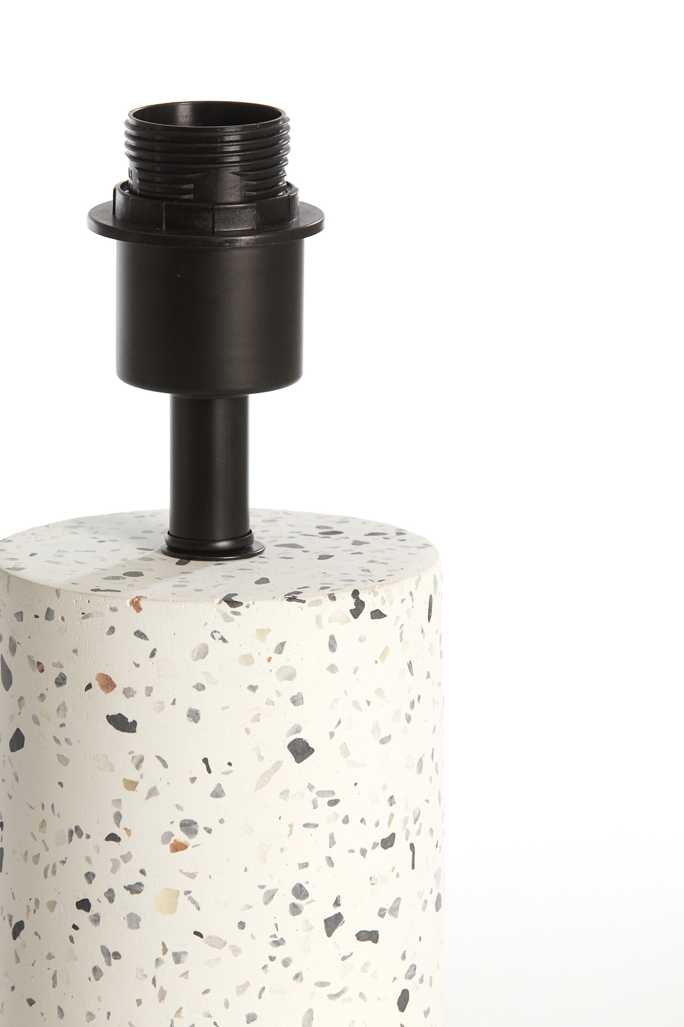 Socle de lampe cylindrique motif terrazzo Light & Living Randy – Image 3