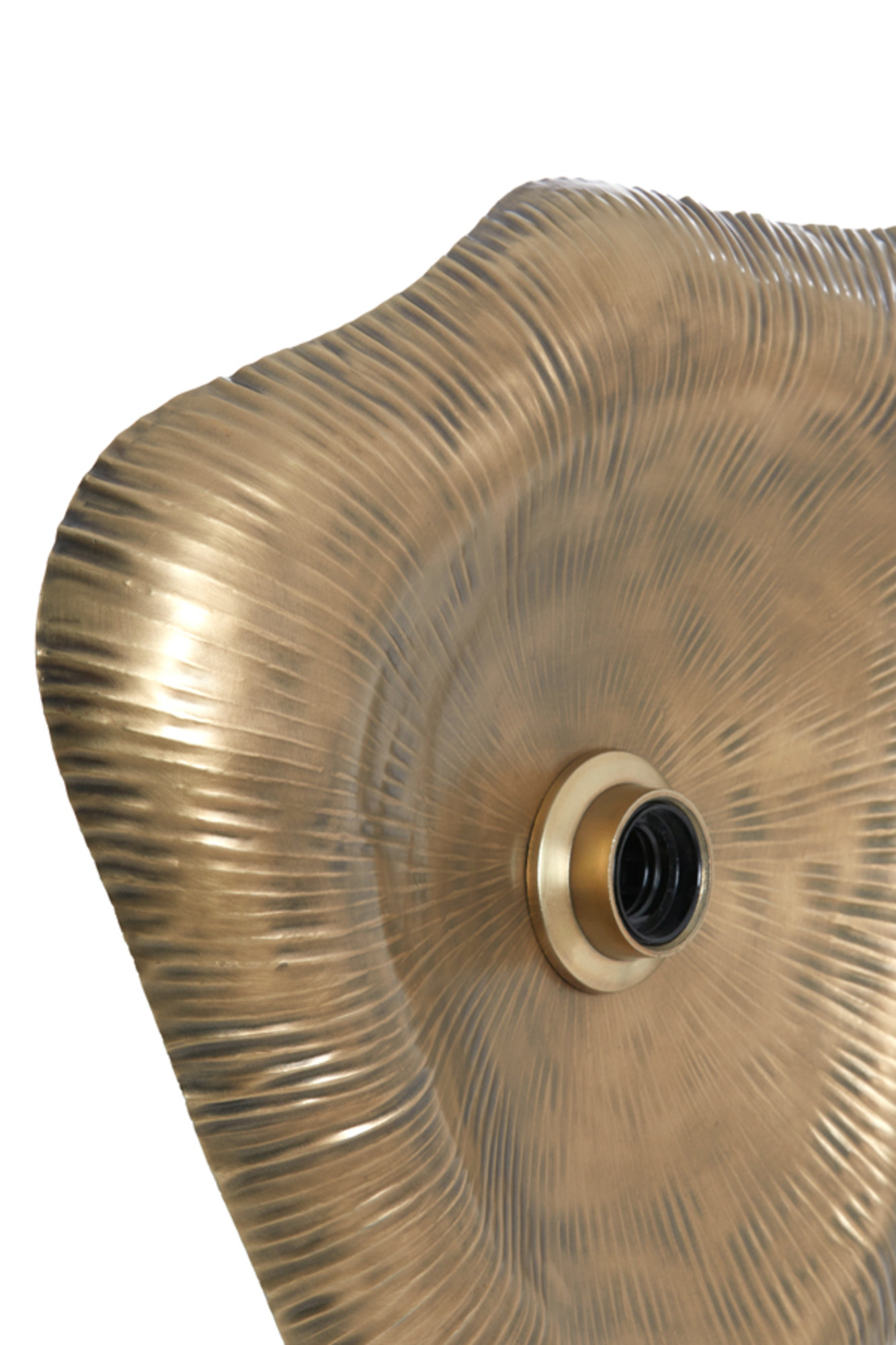 Abat-jour doré au design organique Light & Living Amadi – Image 7