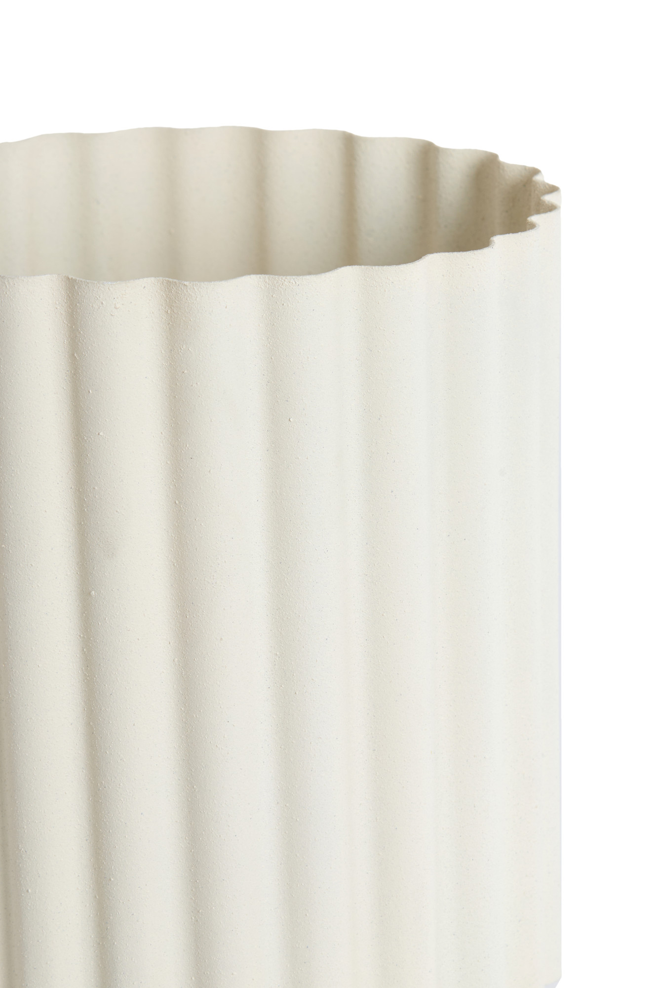 Lampe de table blanche plissée avec texture Light & Living Ardales – Image 3