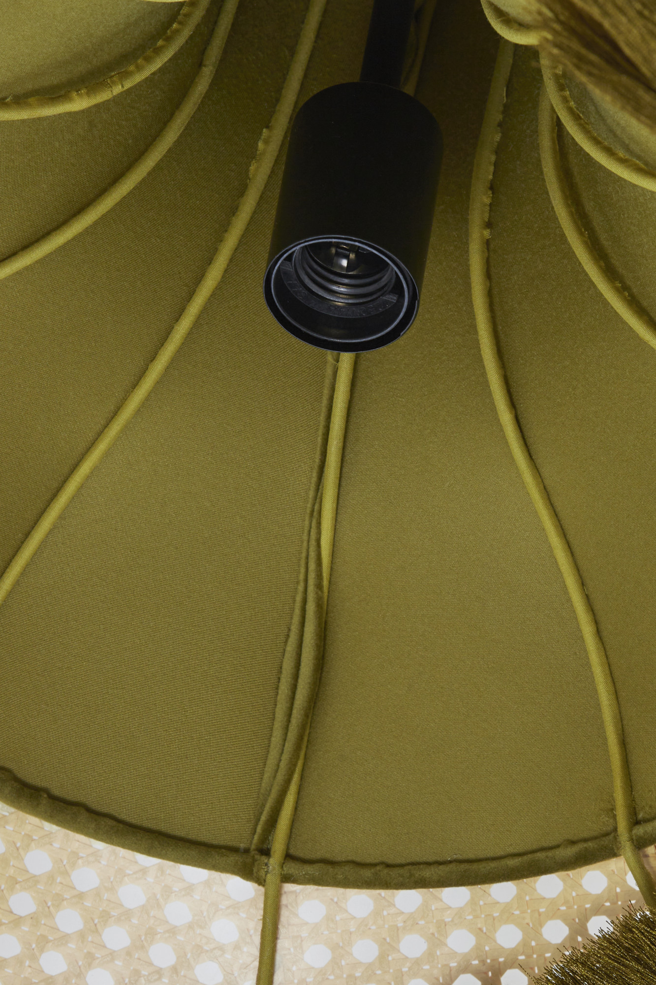 Suspension verte avec franges Light & Living Mizia – Image 6