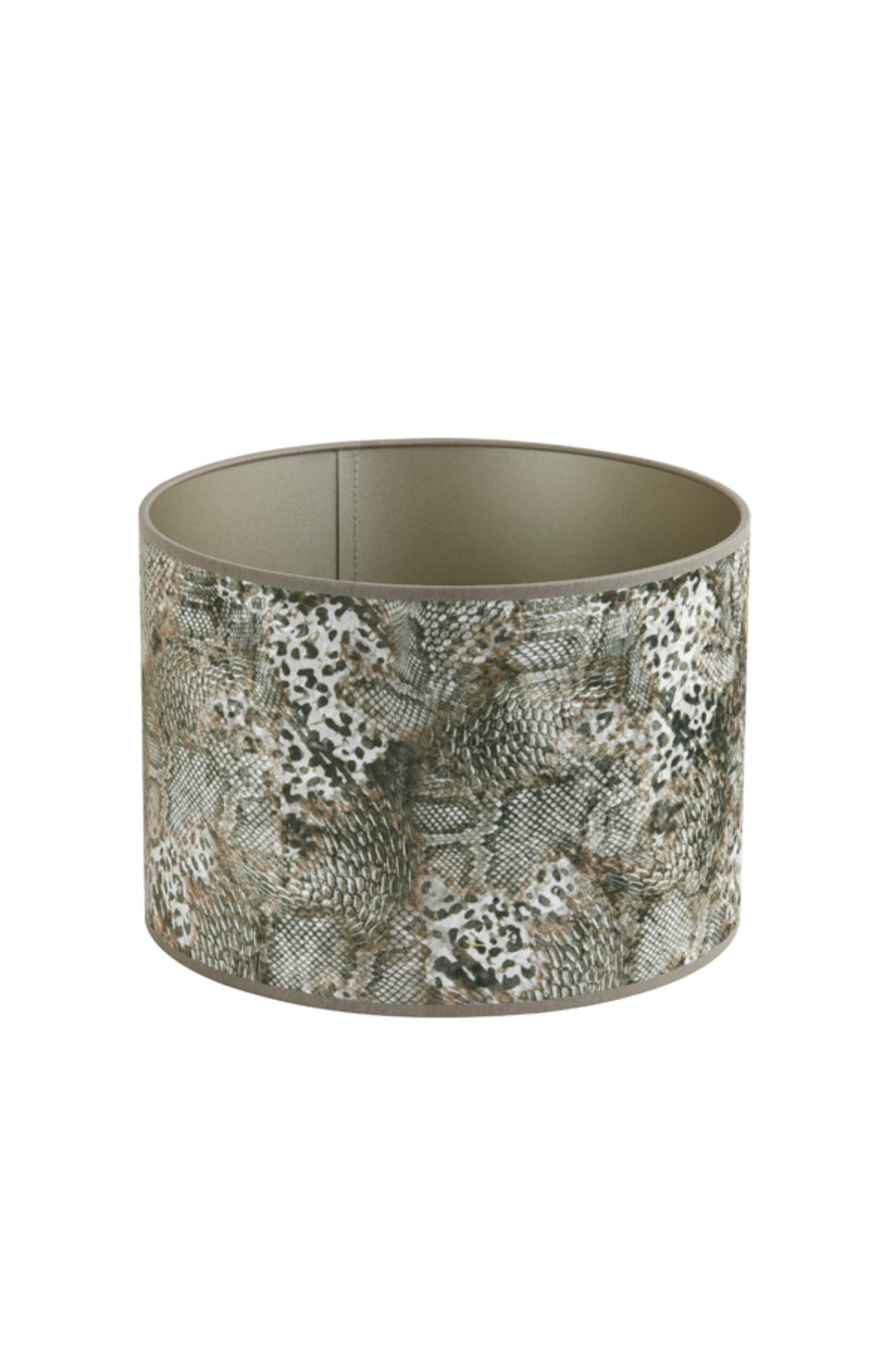 Abat-jour imprimé d'animaux en forme cylindrique Light & Living Keyon – Image 3